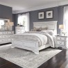 Abbey Park Panel Bed, Dresser & Mirror, Chest, NS