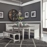 Allyson Park 5 Piece Leg Table Set