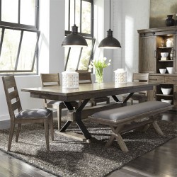 Sonoma Road 6 Piece Trestle Table Set