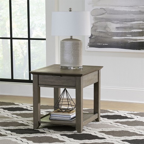 Rawson 1 Drawer End Table