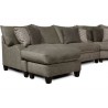 Catalina Sofa with Floating Ottoman Chaise Collection