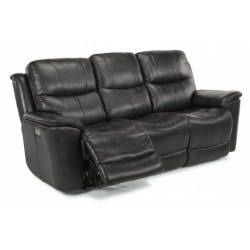 Cade Power Reclining Sofa with Power Headrests & Lumbar Collection