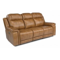 Kingsley Power Reclining Sofa with Power Headrests & Lumbar Collection