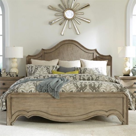 Corinne King Panel Bed