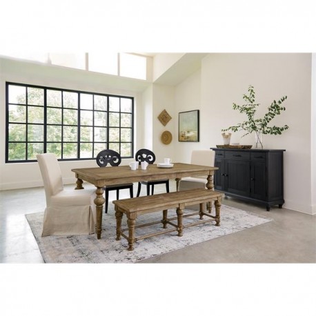 Mix-N-Match Chairs Scroll Back Upholstered Side Chair